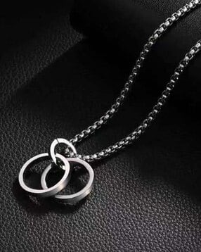 salty alpha Men Stainless Steel Link Chain with Pendant-picture-15