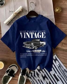 neonomad Men Printed Loose Fit Round-Neck T-Shirt-picture-11