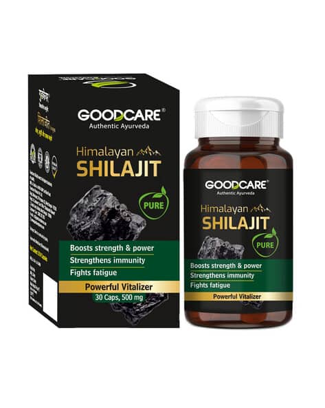 GOODCARE from house of Baidyanath Pure Himalayan Shilajit Shilajeet 60 Capsules