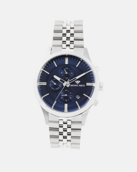 Mont Neo Men Round-Dial Chronograph Watch - 1049M-M1105