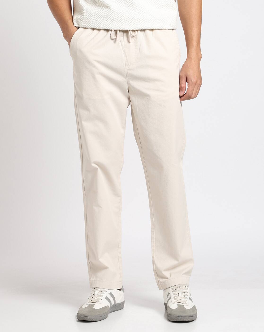 Buy Stone Trousers & Pants for Men by Altheory by AZORTE Online