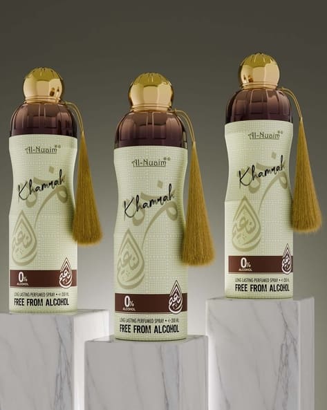 Al-Nuaim Set of 3 Alcohol-Free Deodorant & Long-Lasting Body Sprays