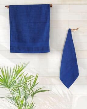 Pack of 2 Cotton Hand Towels -image-12