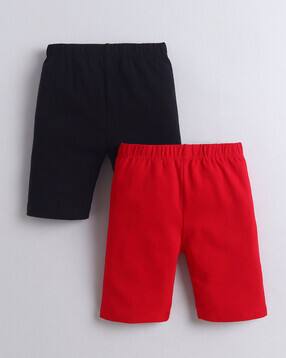 bumzee Girls Pack of 2 Regular Fit Shorts-picture-13