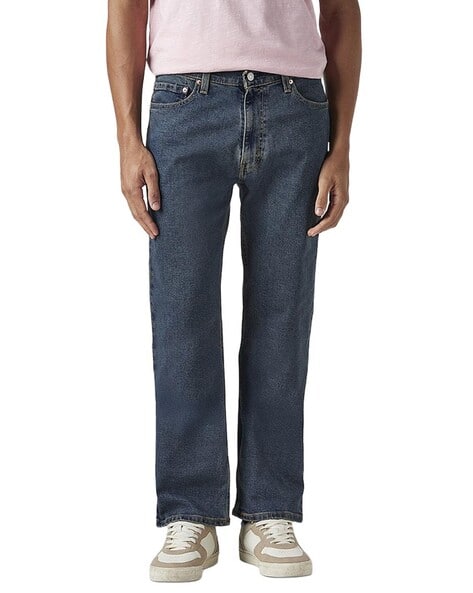 LEVI'S  Men 555 Relaxed Fit Mid-Rise Jeans