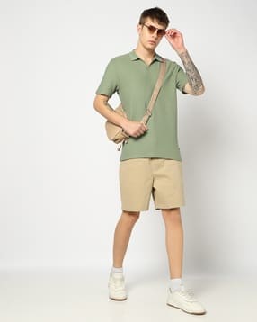 gap Men Regular Fit Mid-Rise Shorts-picture-16