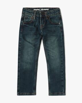 pepe jeans Boys Mid-Rise Slim Fit Jeans-picture-18