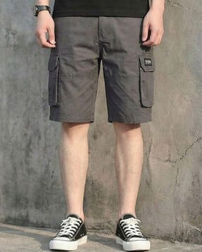 buda jeans co Men Regular Fit Cargo Shorts with Insert Pockets-picture-26