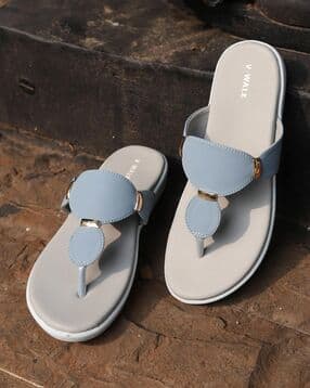 v walk Women Slip-on Sandals with Faux leather upper-picture-12