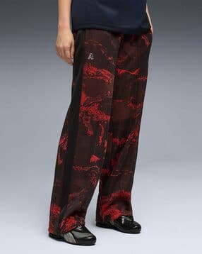 puma Printed Straight Track Pants with Logo Print-picture-21