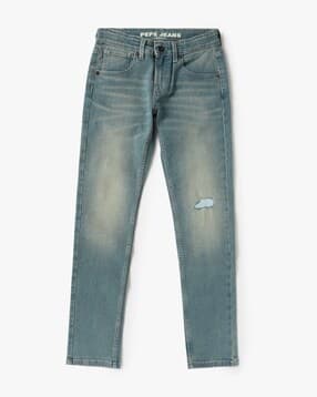 pepe jeans Boys Mid-Rise Slim Fit Jeans-picture-15