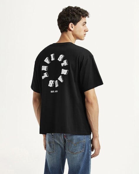 LEVI'S Men Printed Boxy Fit Round-Neck T-Shirt