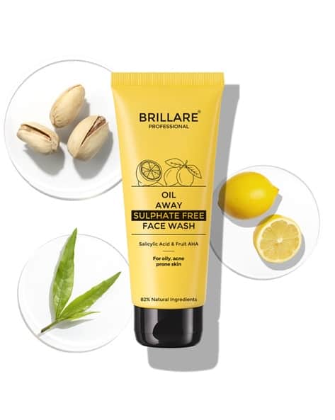 Brillare Oil Away Face Wash For Oily Acne Prone Skin