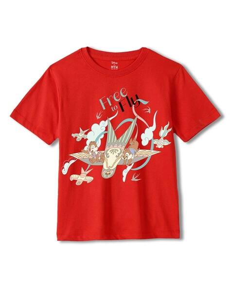 Wear Your Mind Boys Graphic Print Round-Neck T-Shirt