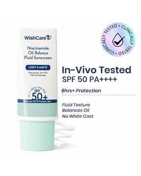 wishcare Niacinamide Oil-Balance Sunscreen SPF50 PA-picture-28