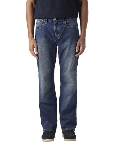 LEVI'S Men Mid-Wash 527 Bootcut Jeans