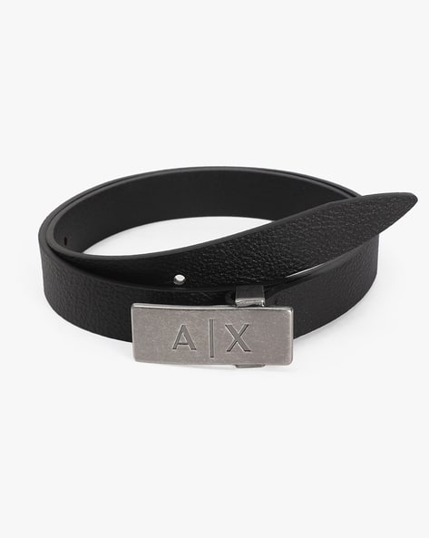 Buy ARMANI EXCHANGE Reversible Belt with Metal Lo Online | Ajio.com