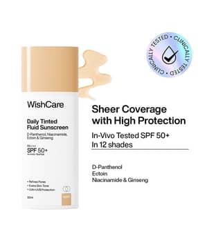 wishcare Daily Tinted Fluid Sunscreen Spf50Pa - M201-picture-37