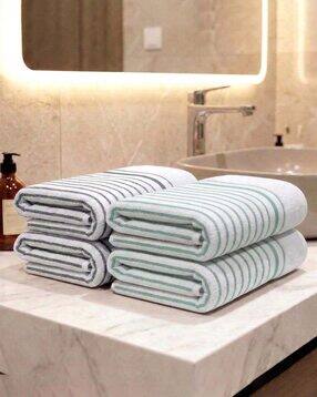 athom living Pack of 4 Hand Towels-picture-41
