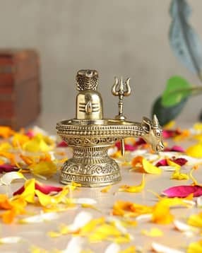 habere india Brass Shivling Idol-picture-34