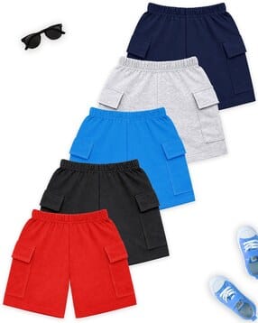 kuchipoo Boys Pack of 5 Shorts-picture-33