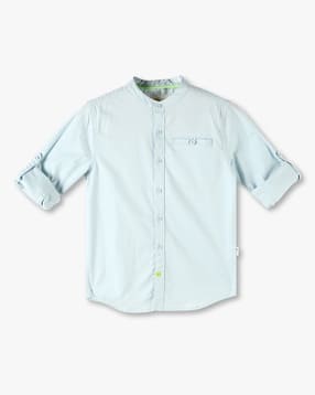 point cove Boys Relaxed Fit Shirt with Welt Pocket-picture-21