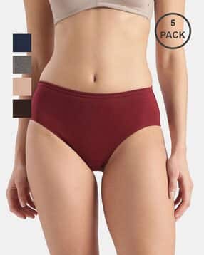 Full Coverage Mid Rise Hipsters-image-18