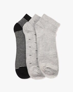 yousta Men Pack of 3 Printed Ankle-Length Socks-picture-12