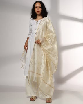 avaasa mix n' match Women Printed Chanderi Dupatta-picture-10
