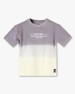 kb team spirit Boys Tie & Dye Tailored Fit Round-Neck T-Shirt-picture-12