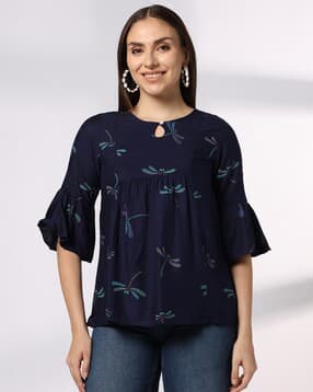 siyahi Women Printed Relaxed Fit Tunic-picture-18