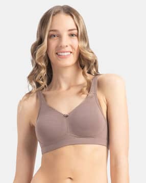 Women Full-Coverage Non-Padded Bra-image-32