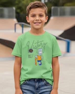 hellcat Boys Printed Regular Fit T-Shirt-picture-19