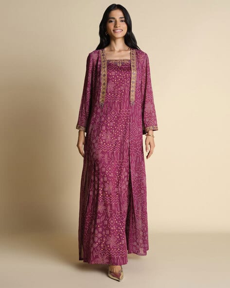 Global Desi Women Printed 2-Piece Co-Ord Sets