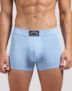 calvin klein underwear Men Striped Trunks with Logo Waistband-picture-15