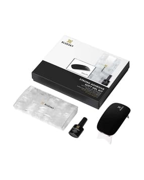 bluesky Pack of 3 Soft Gel Tips Kit with Strong Adhesive - Stiletto Nails-picture-19