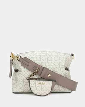 calvin klein Brand Print Sling Bag-picture-46