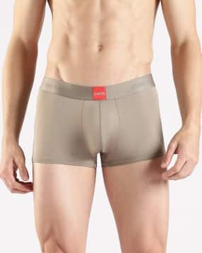 Men Trunks with Logo Waistband-image-3