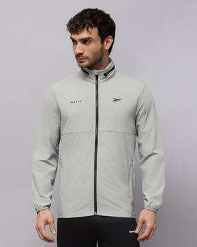 reebok Regular Fit Zip Front Jacket-picture-51