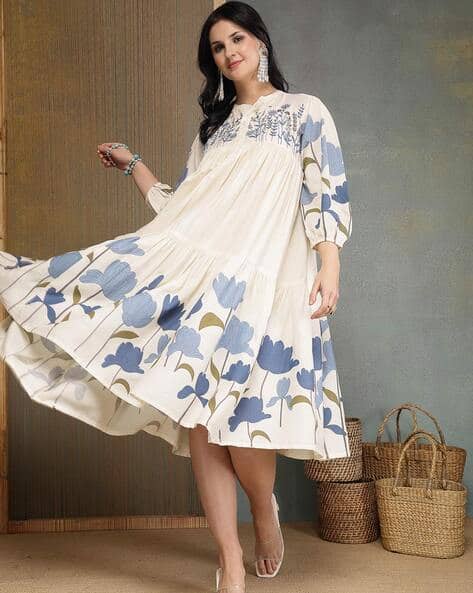 long sleeve white lace maxi dress Wedtrend Women Elegant White Graduation Dress with Lace A Line Long Sleeves  Boho Maxi Dress – WEDTREND main image 0