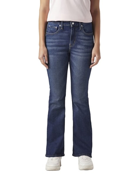 LEVI'S  Women 726 Flared Fit High-Rise Jeans