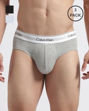 calvin klein underwear Pack of 3 Low-Rise Briefs with Elasticated Waist-picture-37
