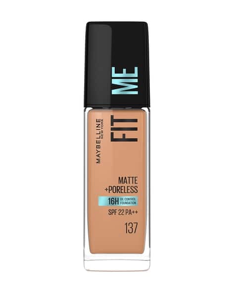 Maybelline New York Fit Me Matte + Poreless Liquid Foundation SPF 22 - 137 Golden Tan