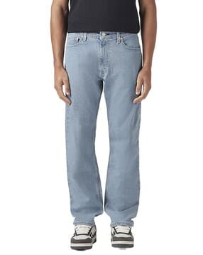 levi's Men Lightly Washed 555 Relaxed Jeans-picture-12