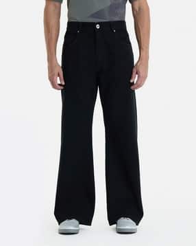 snitch Men Mid-Rise Cotton Bootcut Jeans-picture-47
