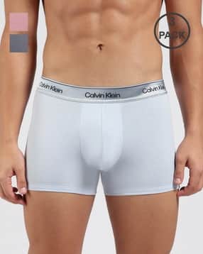 calvin klein underwear Pack of 3 Mid-Rise Trunks with Elasticated Waist-picture-41