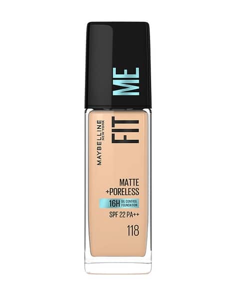 Maybelline New York Fit Me Matte + Poreless Liquid Foundation SPF 22 - 118 Light Beige