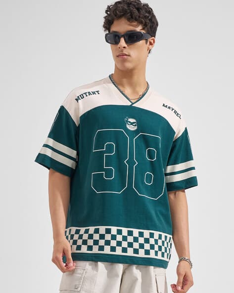 Highlander Men Printed Oversized Fit T-Shirt