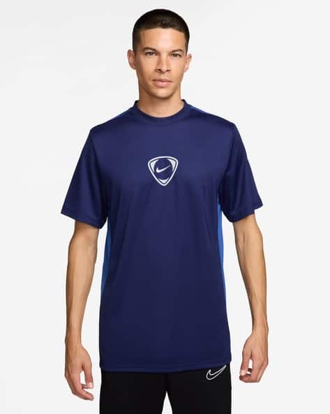 NIKE Men DF ACD GX HBR Regular Fit Round-Neck T-Shirt