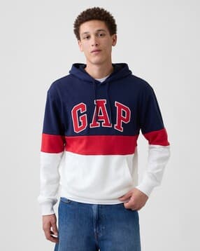 gap Men Embroidered Regular Fit Hoodie-picture-17